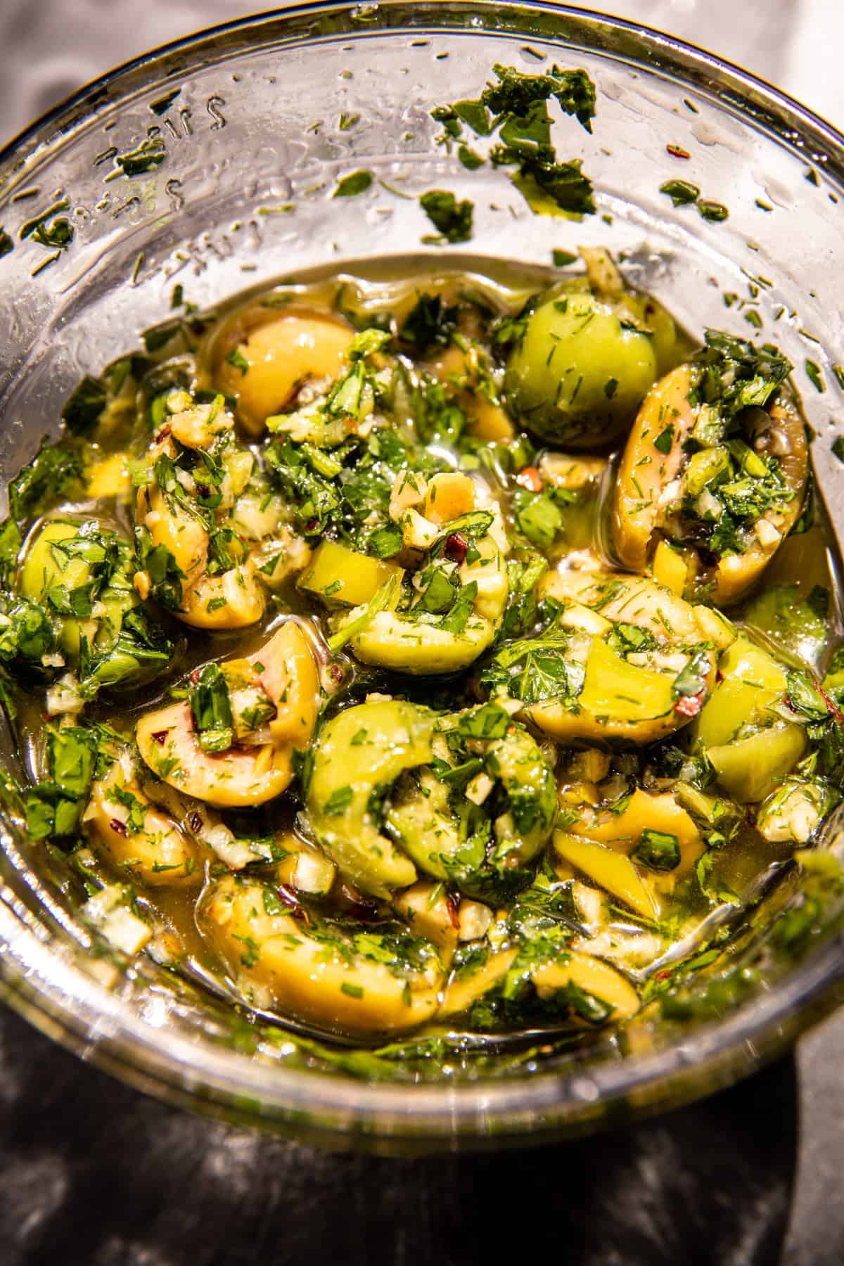 Sheet Pan Greek Meatballs and Tzatziki | halfbakedharvest.com