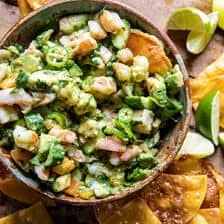 Avocado Shrimp Salsa | halfbakedharvest.com