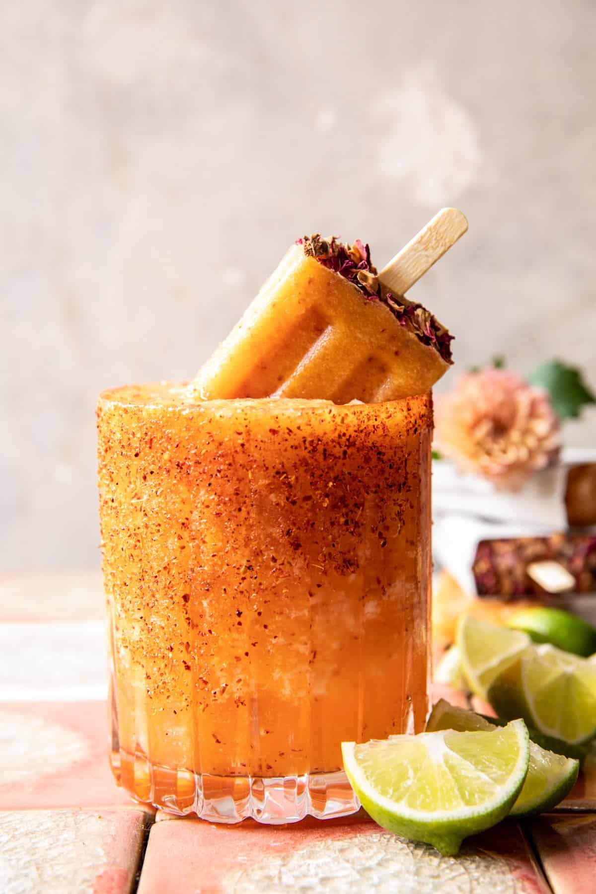Frozen Aperol Peach Margarita | halfbakedharvest.com