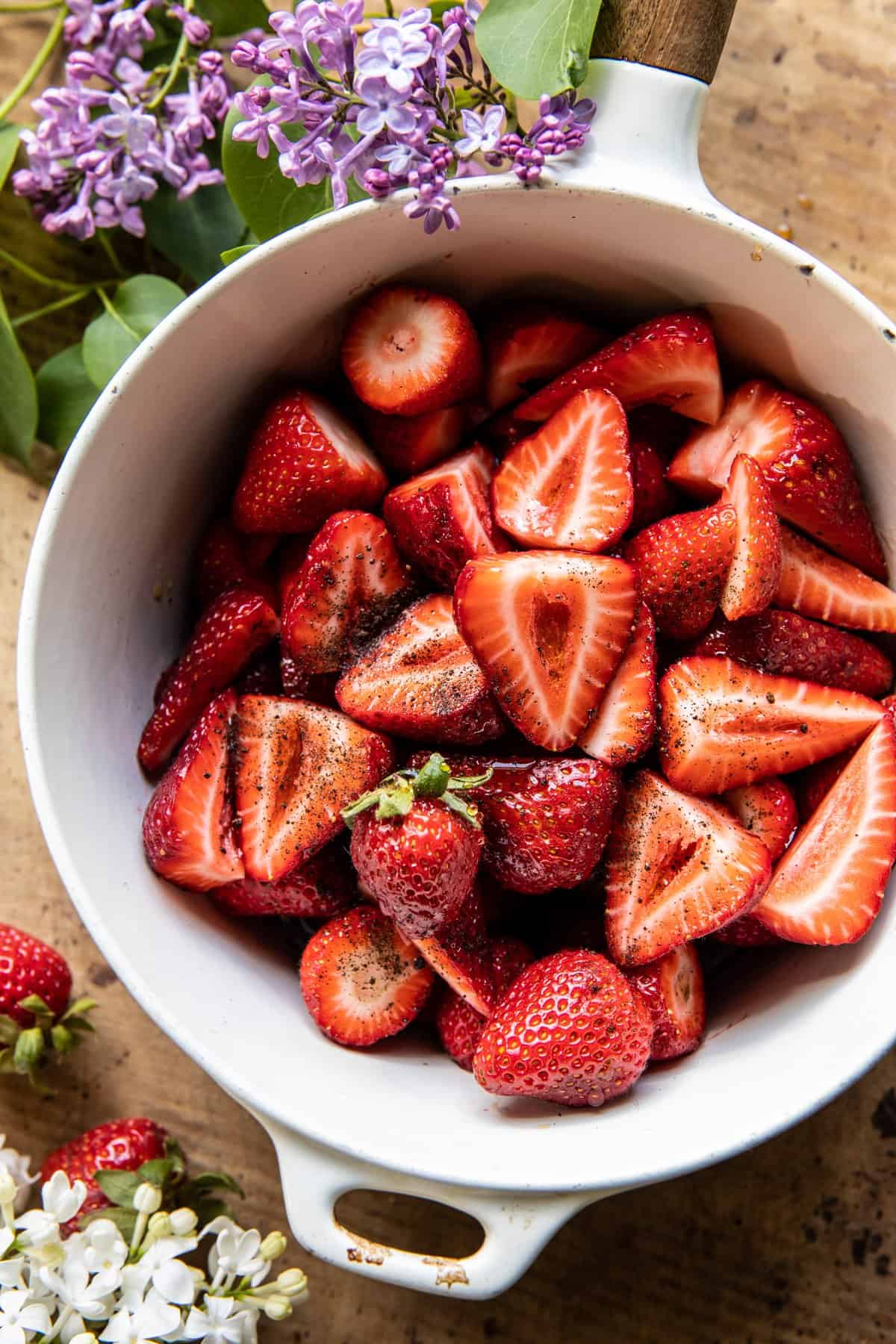 Hot Strawberry Jam Dutch Baby | halfbakedharvest.com