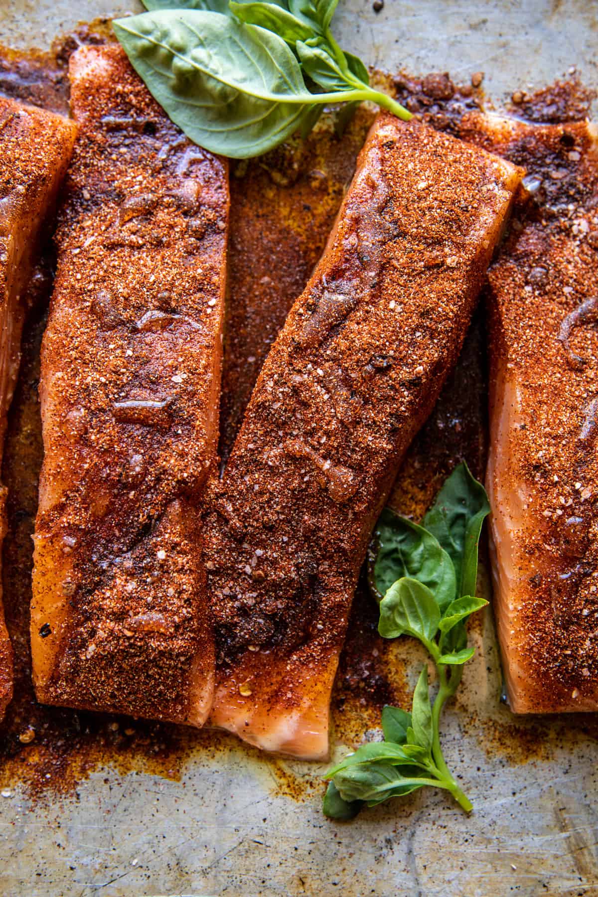 Crispy BBQ Salmon Bowls with Roasted Jalapeño Peach Salsa | halfbakedharvest.com