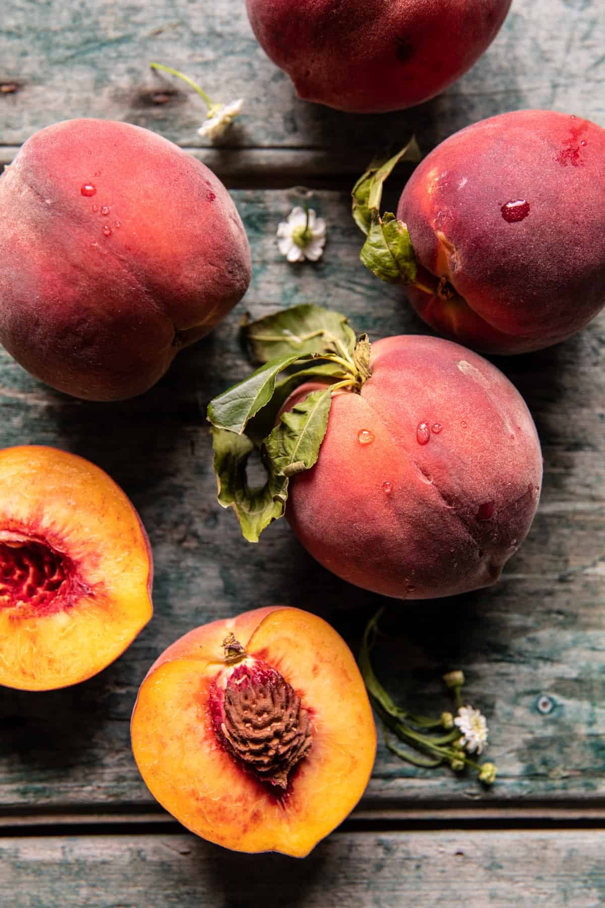 Old School Easy Brown Sugar Peach Cobbler | halfbakedharvest.com