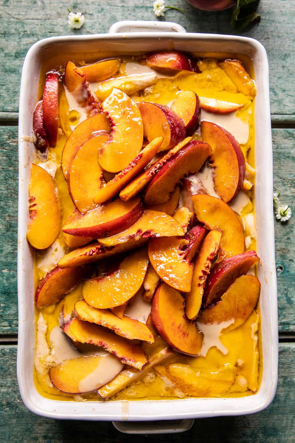Old School Easy Brown Sugar Peach Cobbler | halfbakedharvest.com
