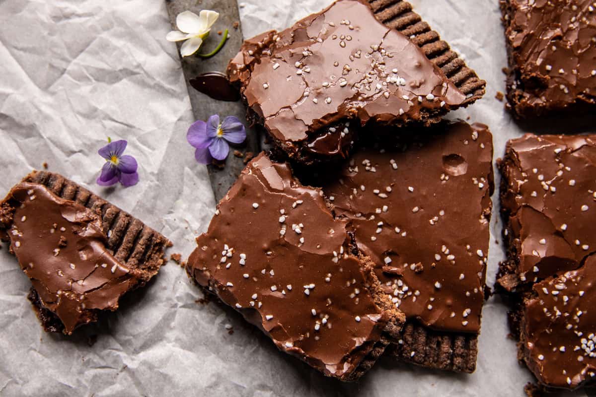 Giant Frosted Chocolate Fudge Pop-Tart | halfbakedharvest.com