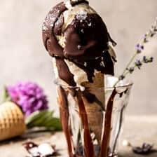 No Churn Vanilla Bean Olive Oil Ice Cream | halfbakedharvest.com