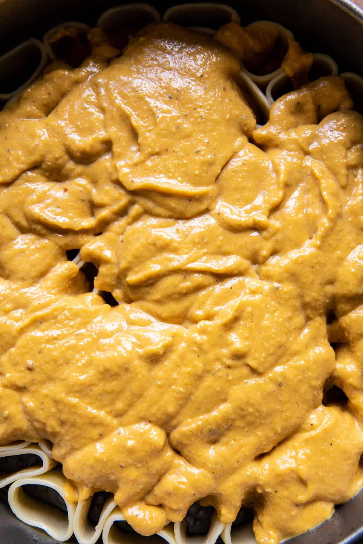 Butternut Squash Rigatoni Pasta Pie | halfbakedharvest.com