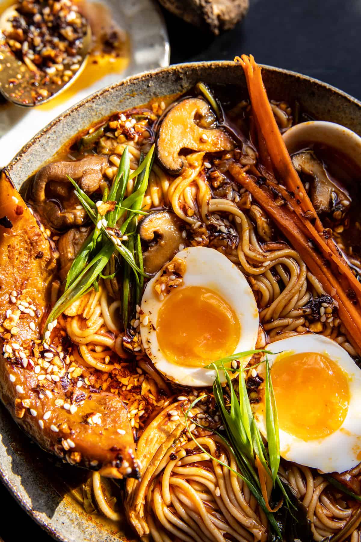 Better For You Chicken and Spinach Ramen | halfbakedharvest.com