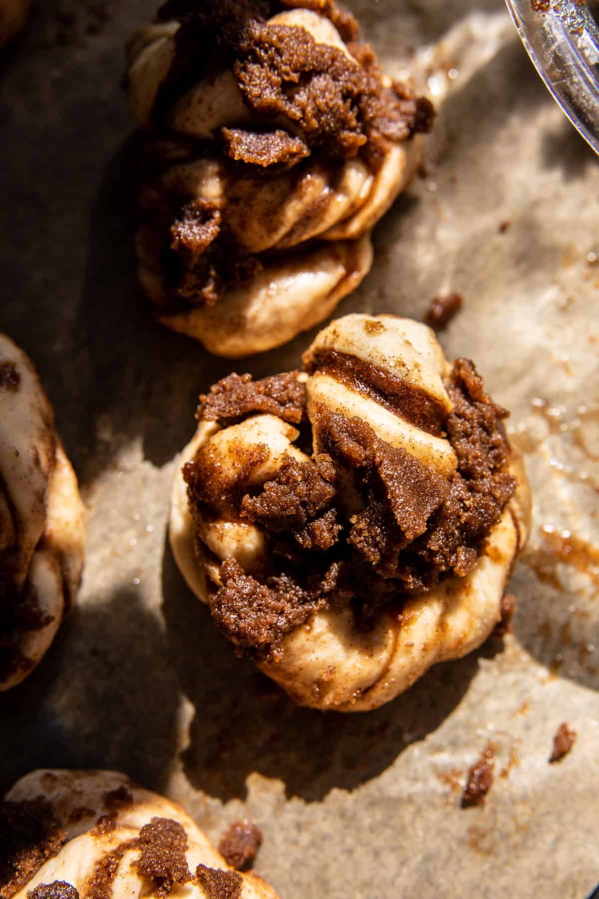 Cinnamon Crunch Apple Butter Soft Pretzel Knots | halfbakedharvest.com