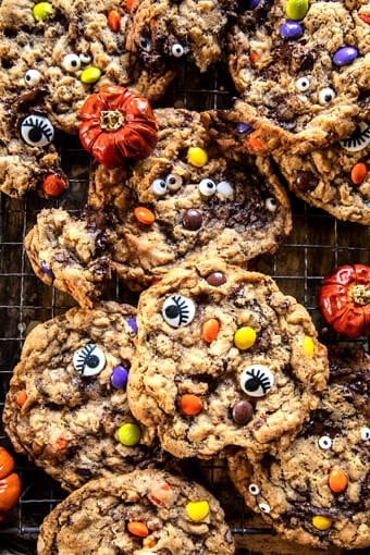 Halloween Monster Mash Cookies | halfbakedharvest.com