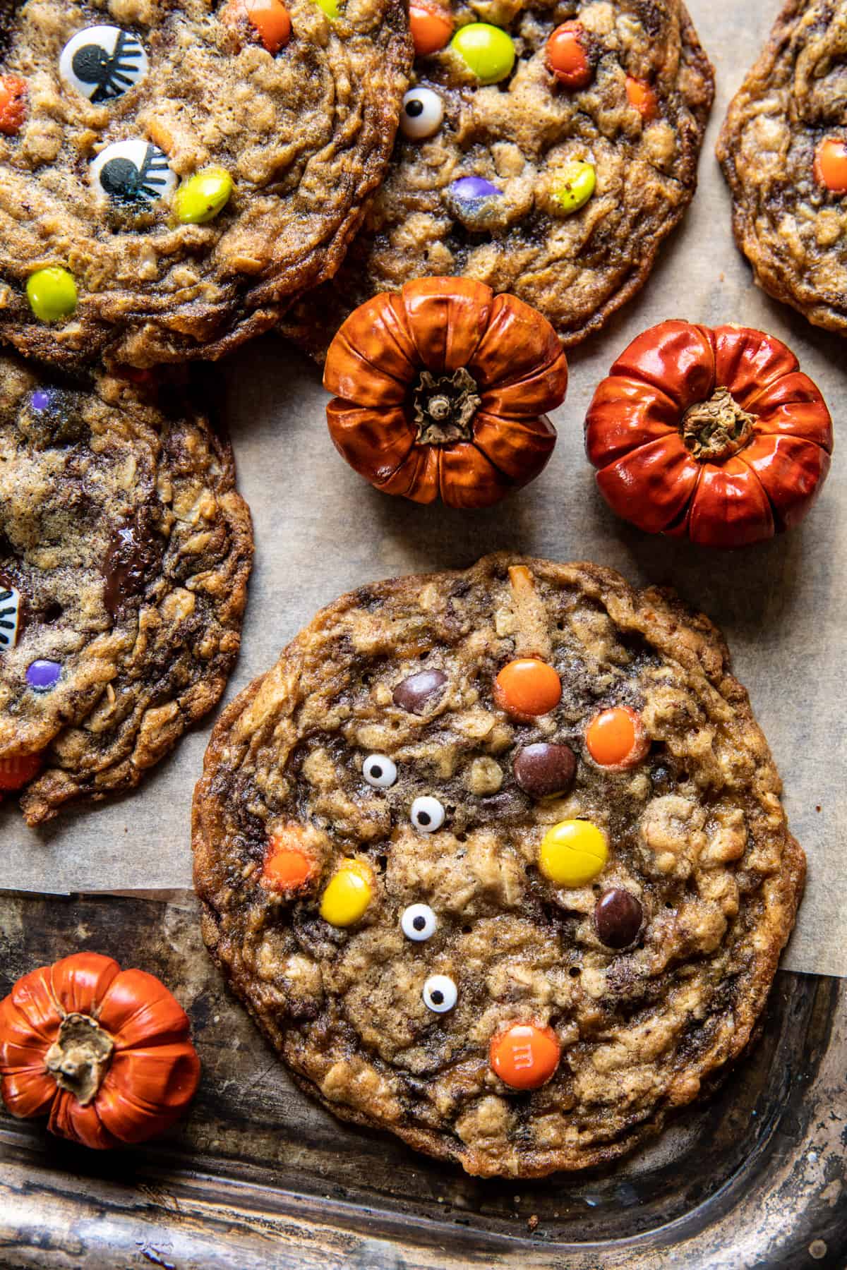 Halloween Monster Mash Cookies | halfbakedharvest.com