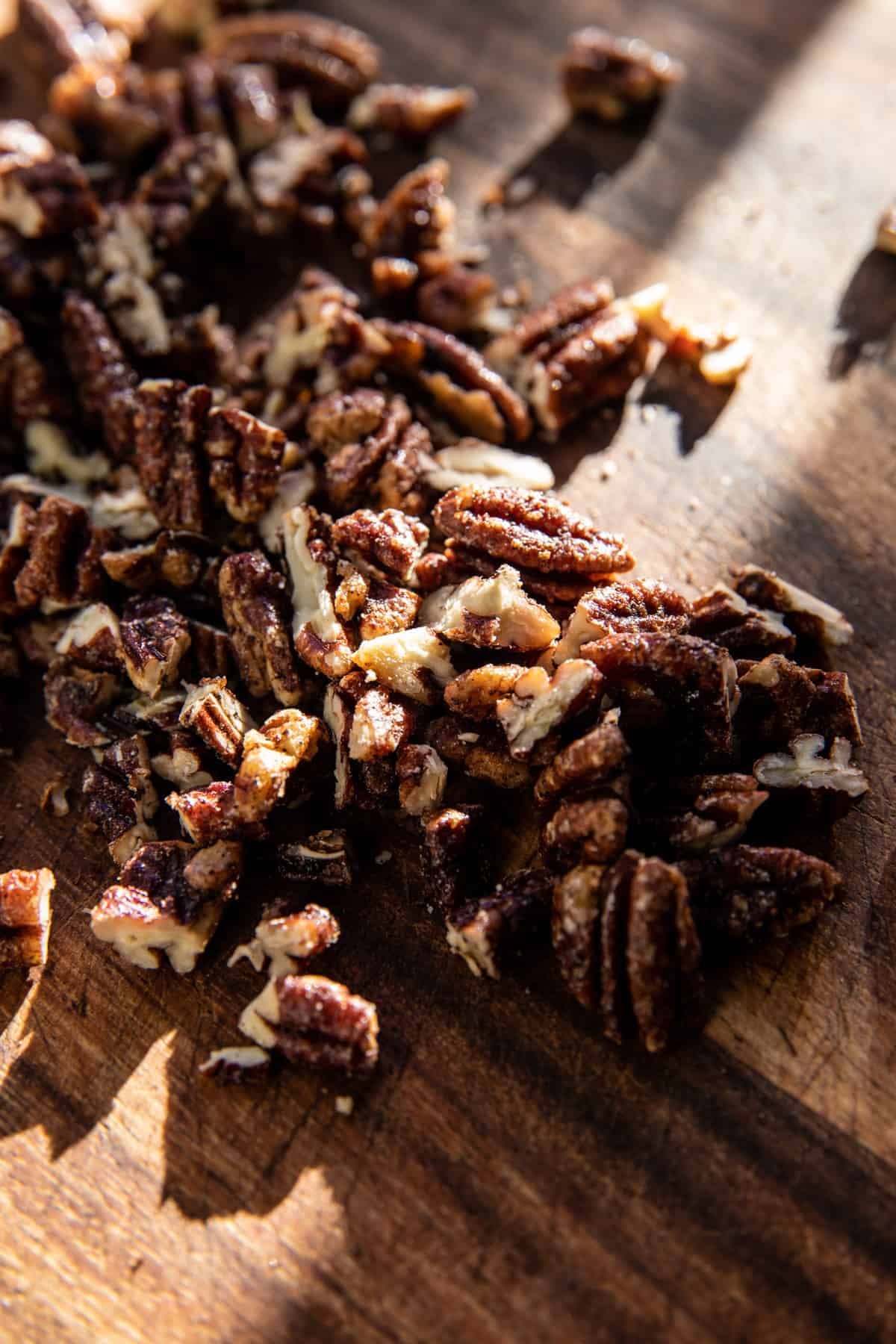 Chocolate Bourbon Chai Latte Cupcakes with Butter Pecan Frosting | halfbakedharvest.com