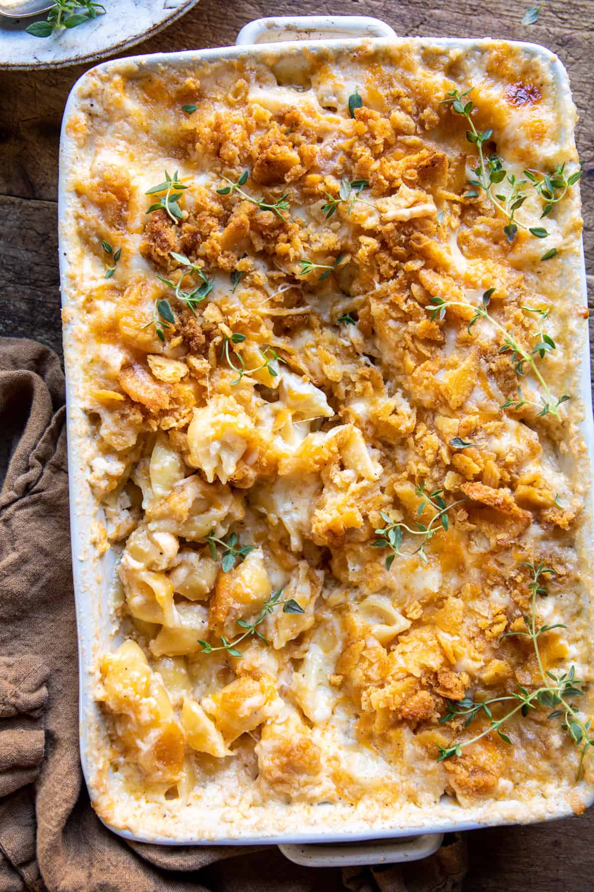 Easiest No-Boil Brie Mac and Cheese | halfbakedharvest.com