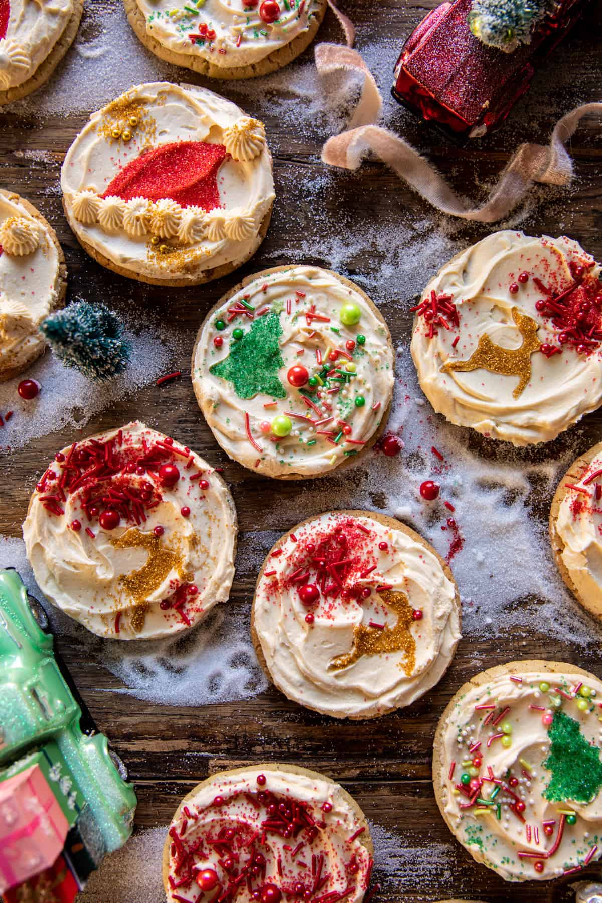 Easy Slice 'n' Bake Vanilla Bean Sugar Cookies | halfbakedharvest.com
