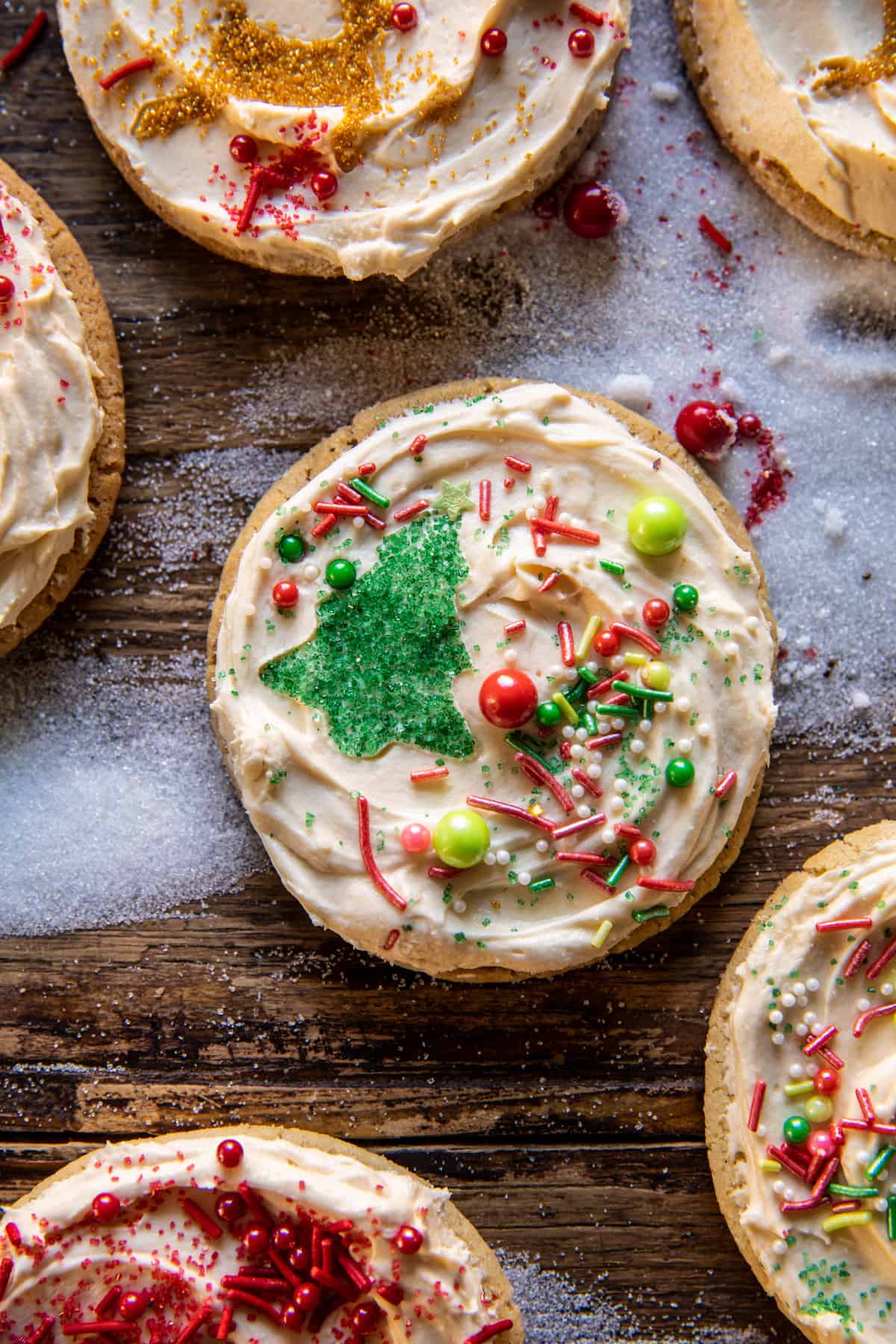 Easy Slice 'n' Bake Vanilla Bean Sugar Cookies | halfbakedharvest.com