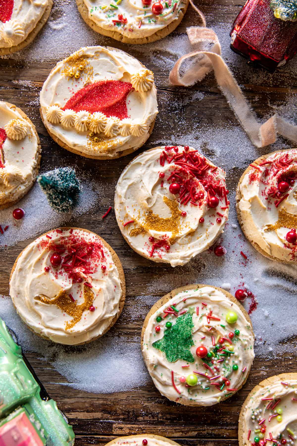 Easy Slice 'n' Bake Vanilla Bean Sugar Cookies | halfbakedharvest.com