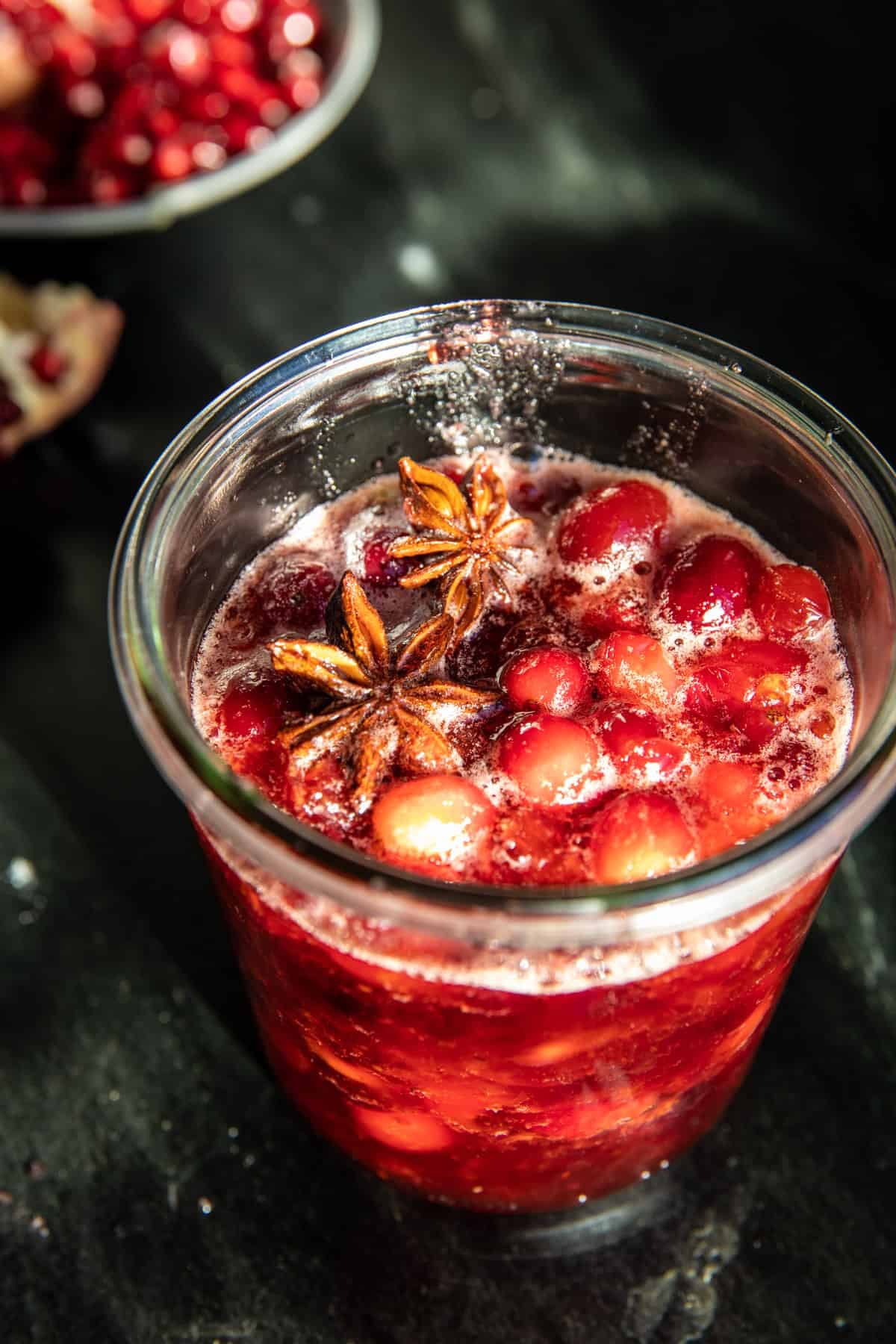 Spiced Cranberry Thyme Moscow Mule | halfbakedharvest.com