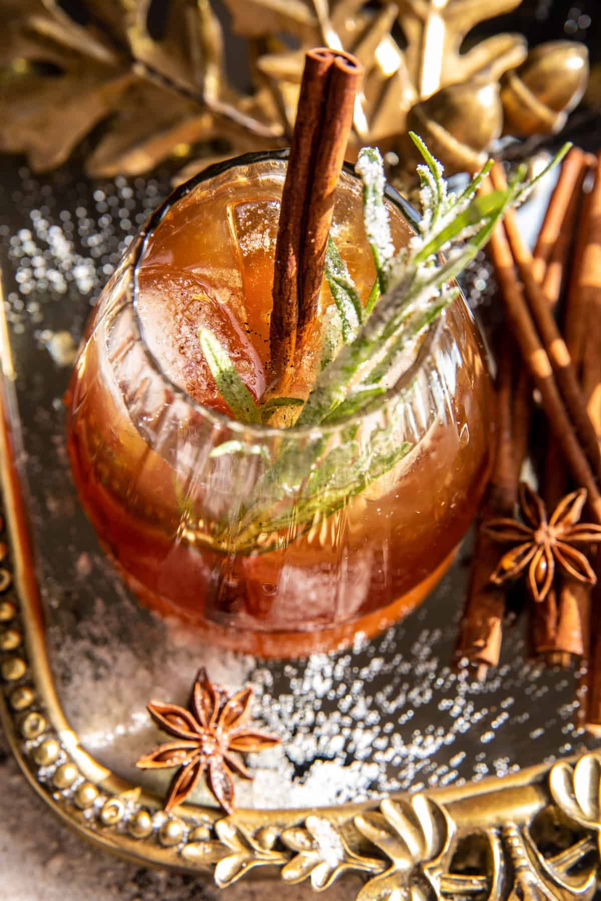 Vanilla Cinnamon Maple Whiskey Sour | halfbakedharvest.com