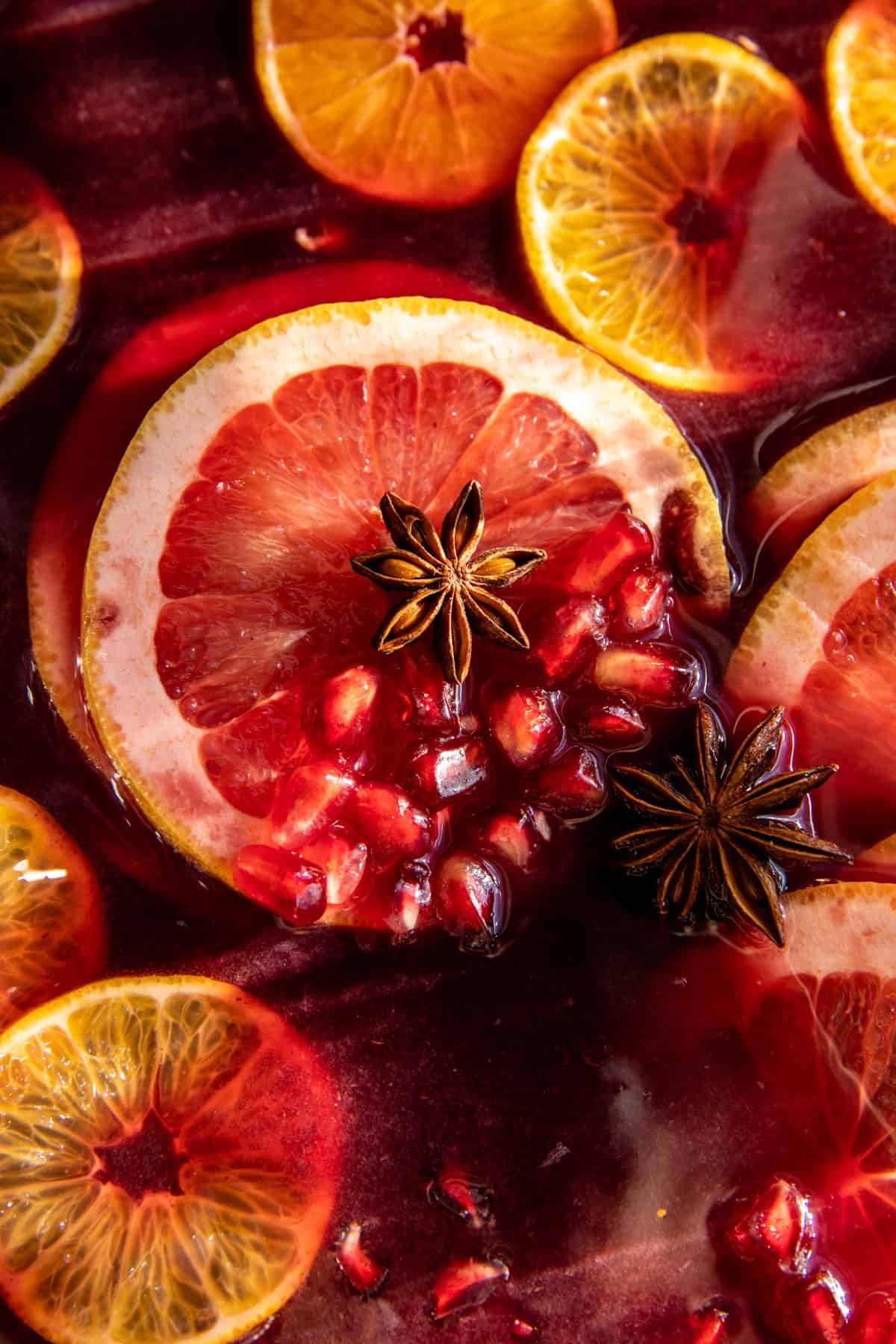 Christmas Pomegranate Punch (+ mocktail) | halfbakedharvest.com