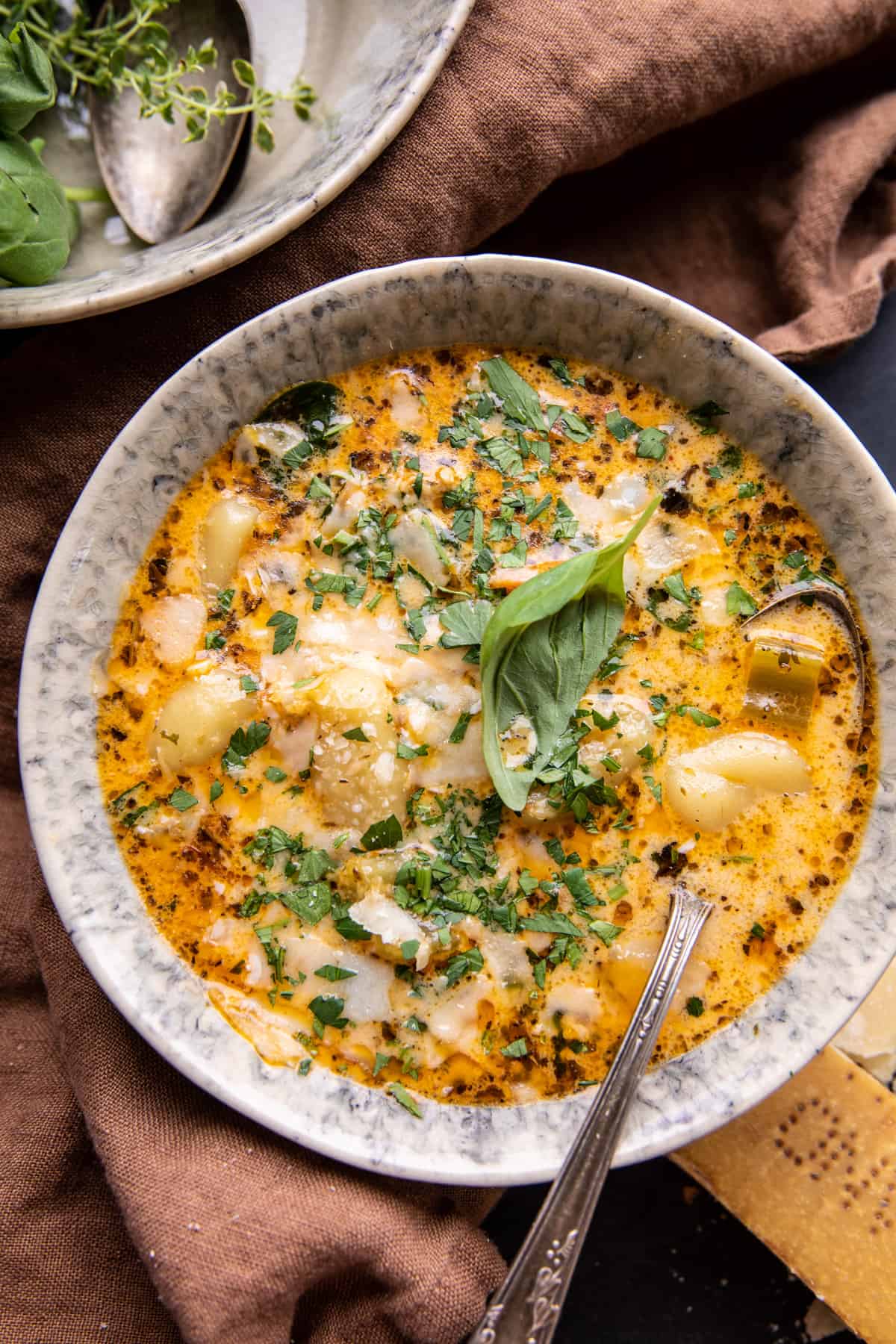 Creamy Gnocchi Chicken Soup | halfbakedharvest.com