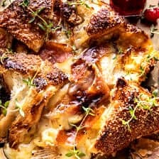 Prosciutto Wrapped Baked Brie in Pastry | HALFBAKEDHARVEST.COM