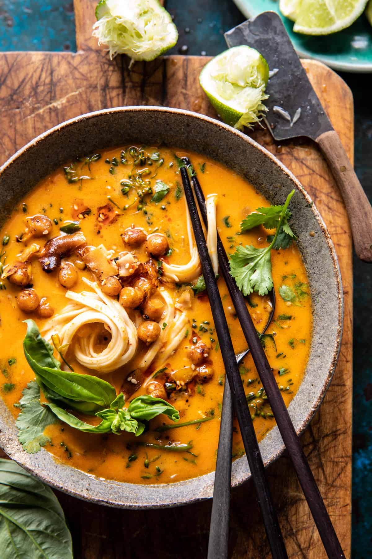 30 Minute Coconut Curry Noodle Soup | halfbakedharvest.com