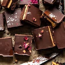 Healthier Buckeye Brownies | halfbakedharvest.com