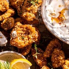 Baked Artichokes with Honey Whipped Feta | halfbakedharvest.com