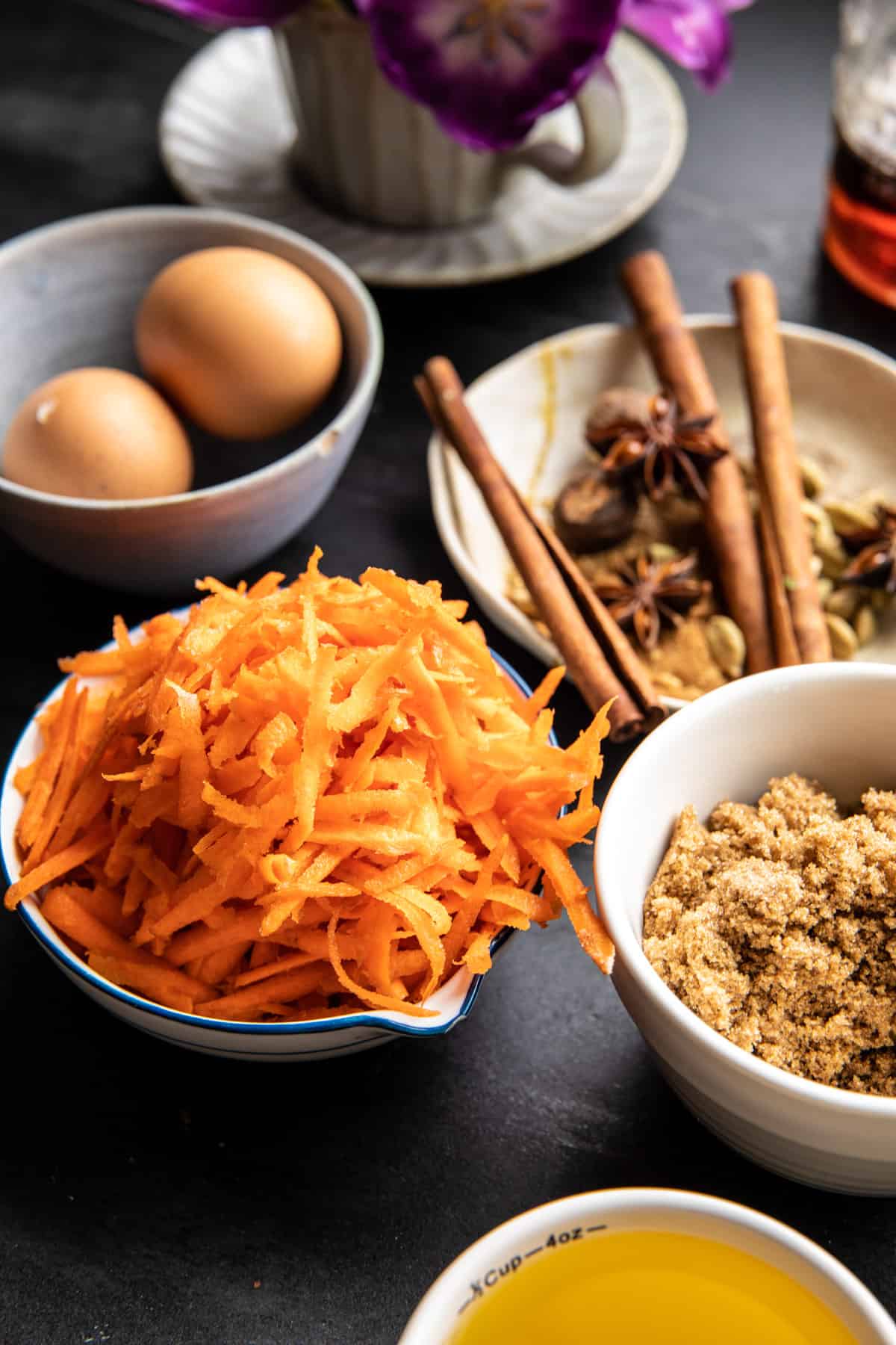 Cream Cheese Swirled Cinnamon Carrot Cake Muffins | halfbakedharvest.com