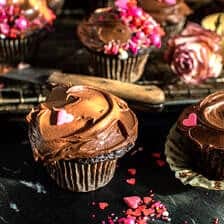 Simple Chocolate Celebration Cupcakes | halfbakedharvest.com