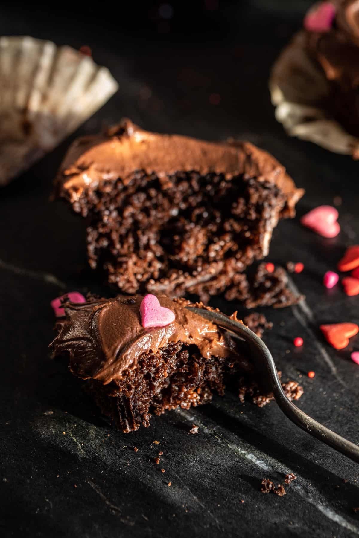 Simple Chocolate Celebration Cupcakes | halfbakedharvest.com