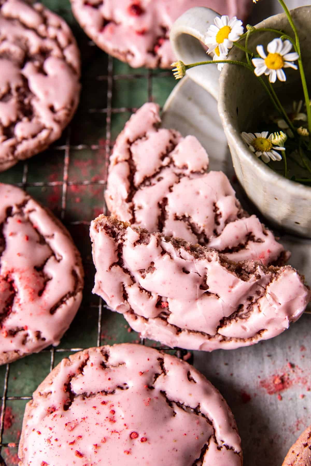 Double Strawberry Sugar Cookies | halfbakedharvest.com