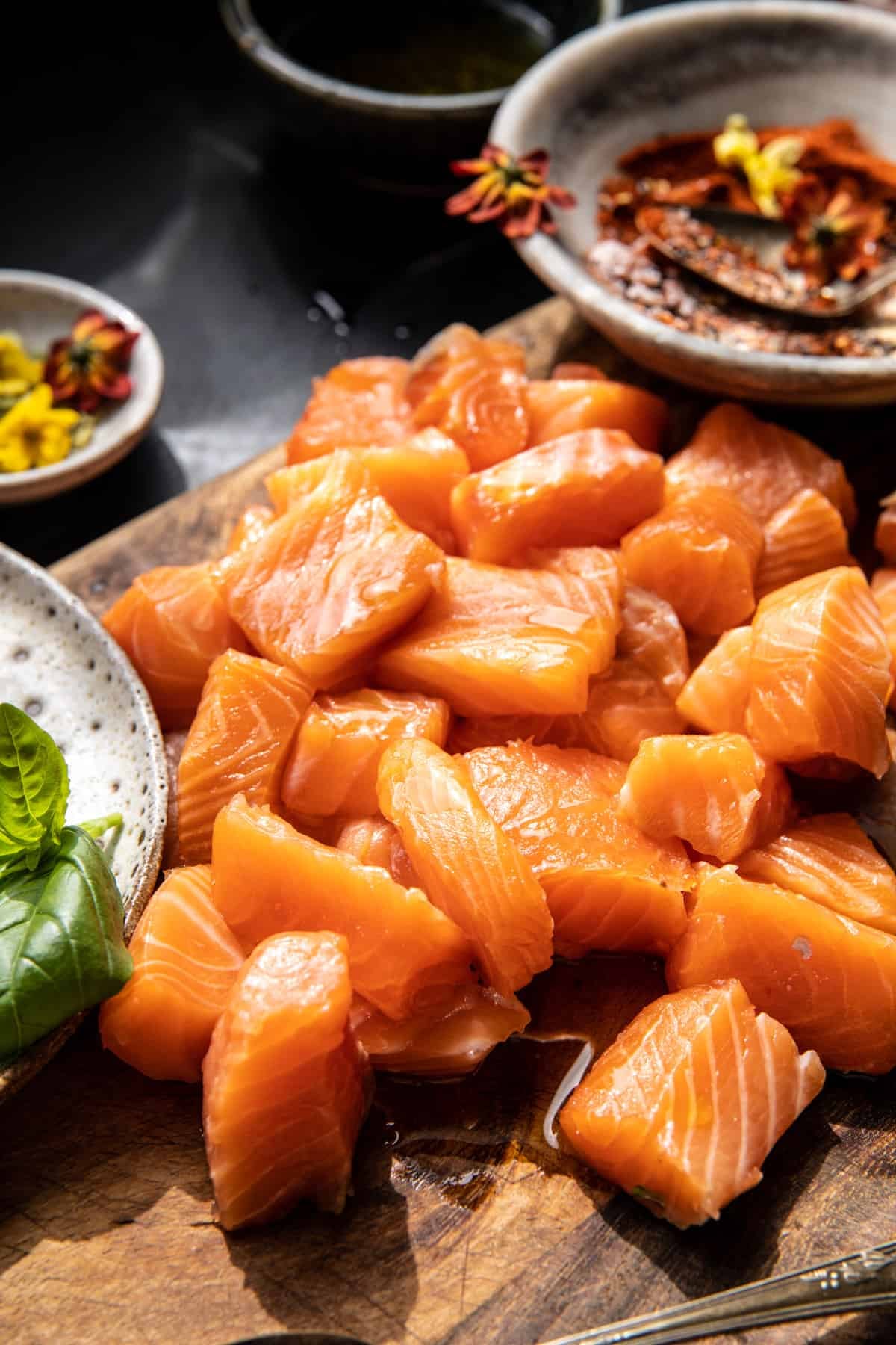 Hot Honey Crispy Salmon Bowls | halfbakedharvest.com