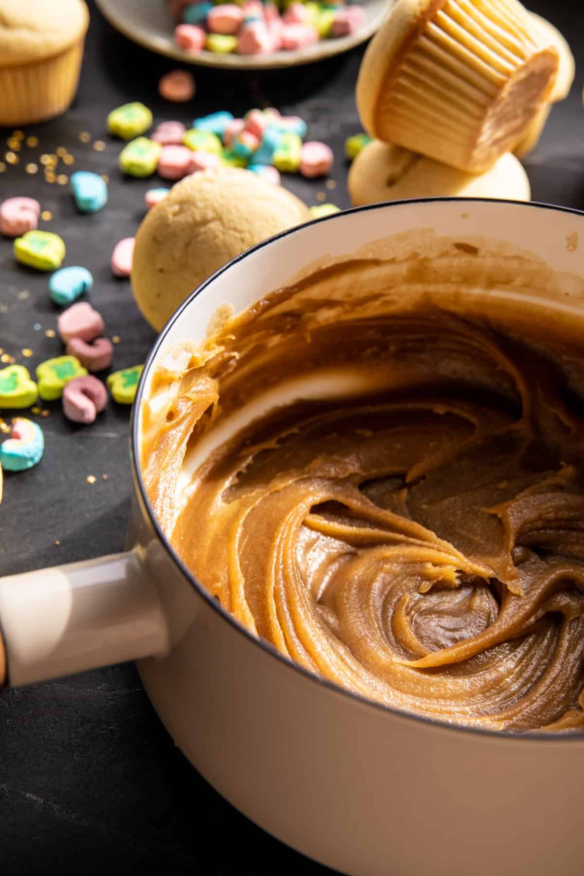 Lucky's Golden Ticket Cupcakes | halfbakedharvest.com