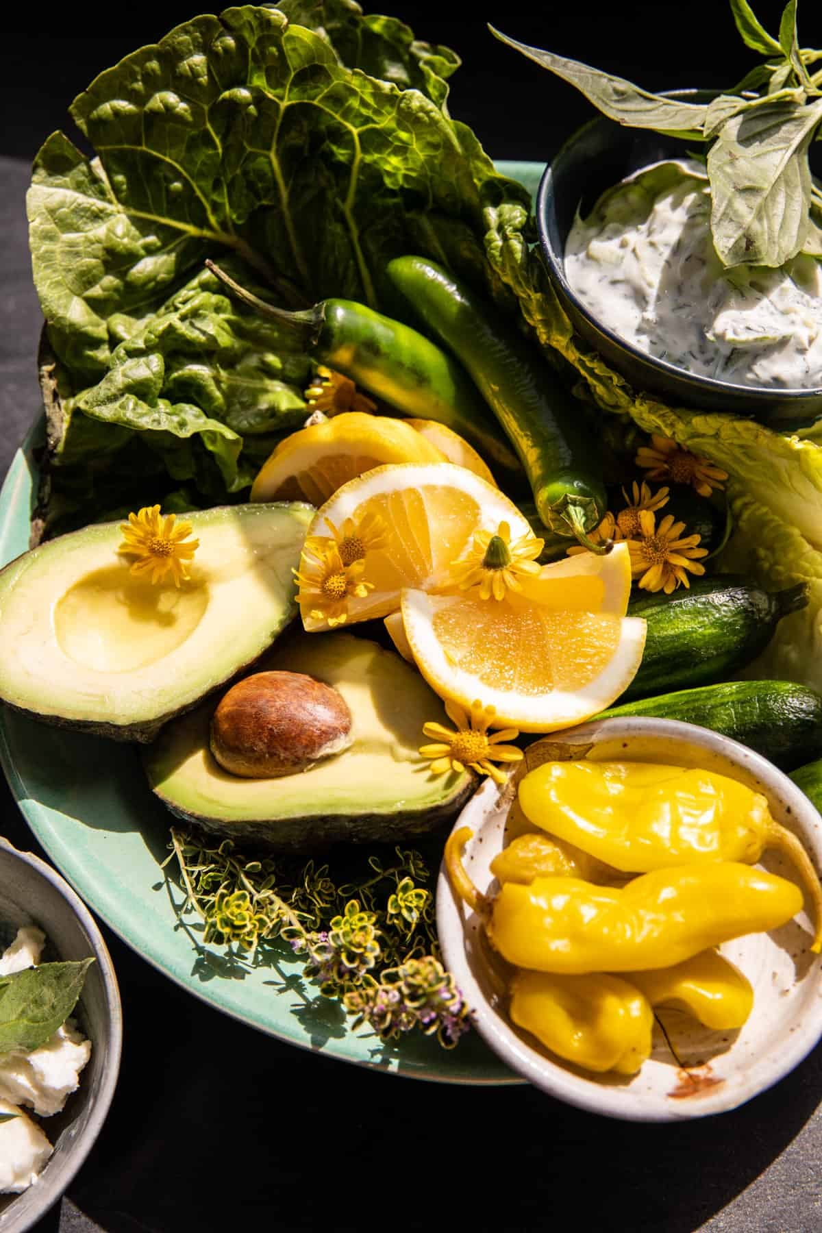 Sesame Chicken Schnitzel Bowls with Feta Tzatziki | halfbakedharvest.com