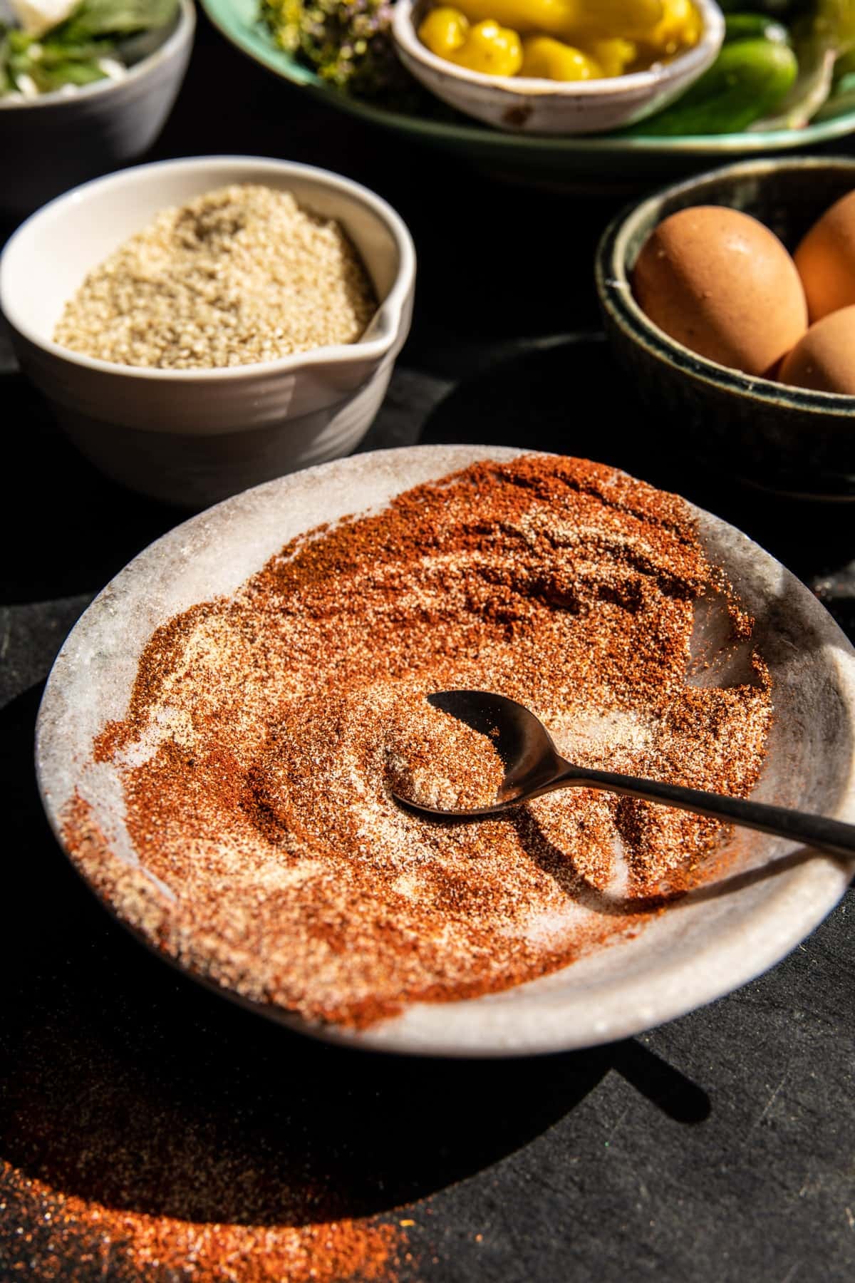 Sesame Chicken Schnitzel Bowls with Feta Tzatziki | halfbakedharvest.com