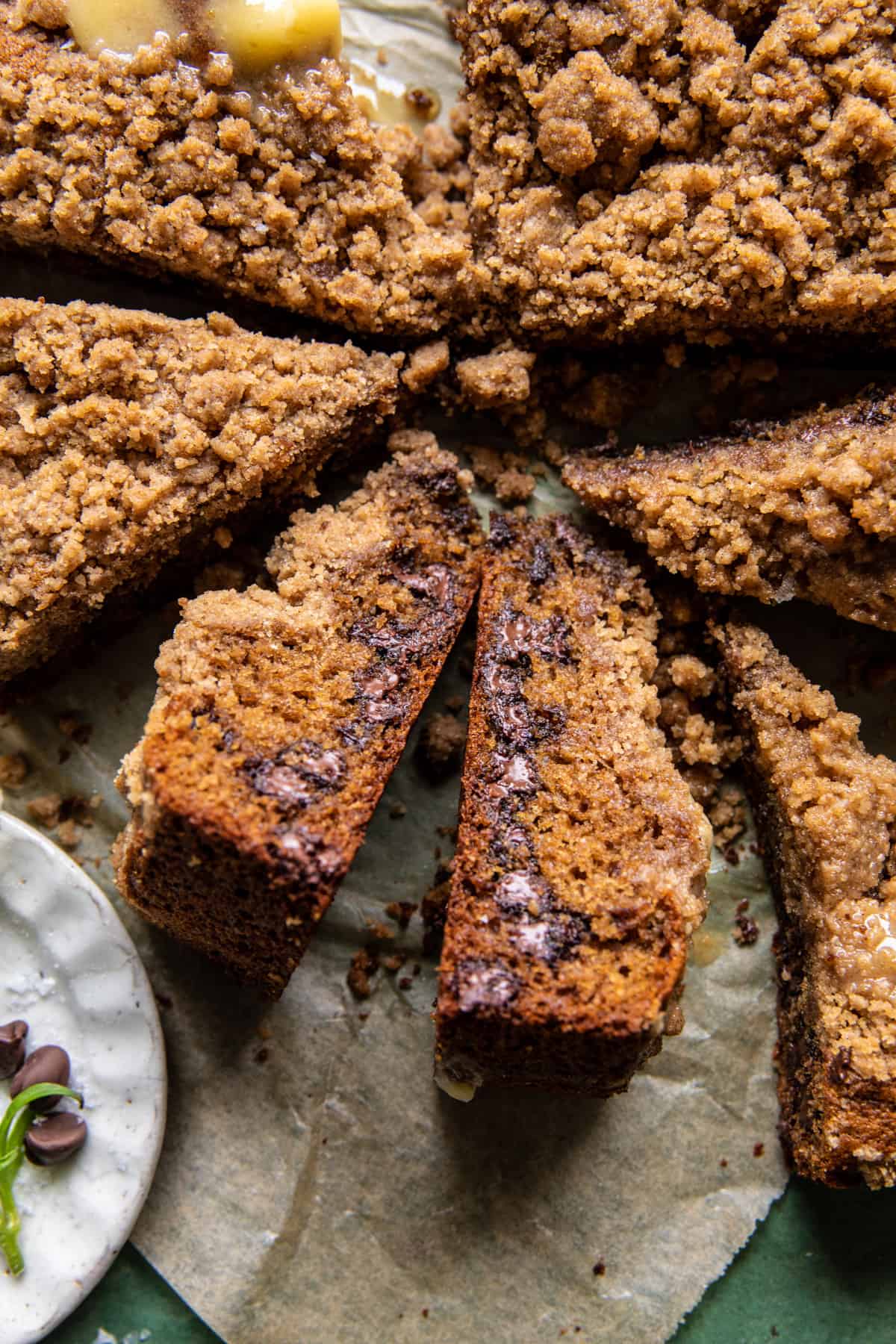 Chocolate Chip Cookie Coffee Cake | halfbakedharvest.com