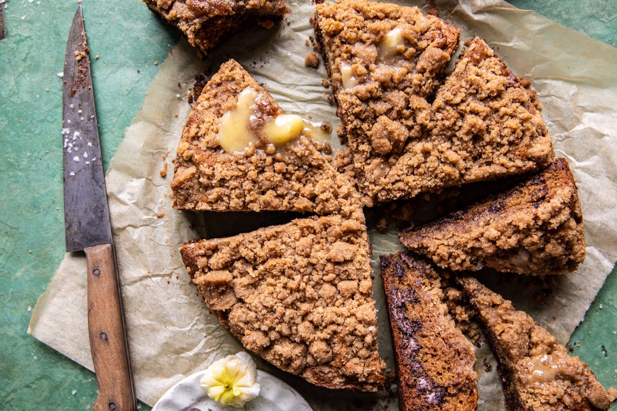 Chocolate Chip Cookie Coffee Cake | halfbakedharvest.com