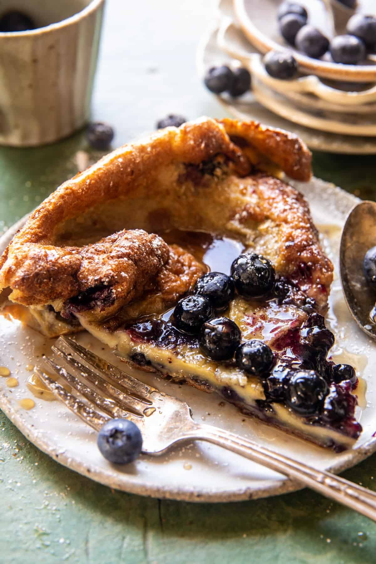 Blueberry Lemon Dutch Baby | halfbakedharvest.com