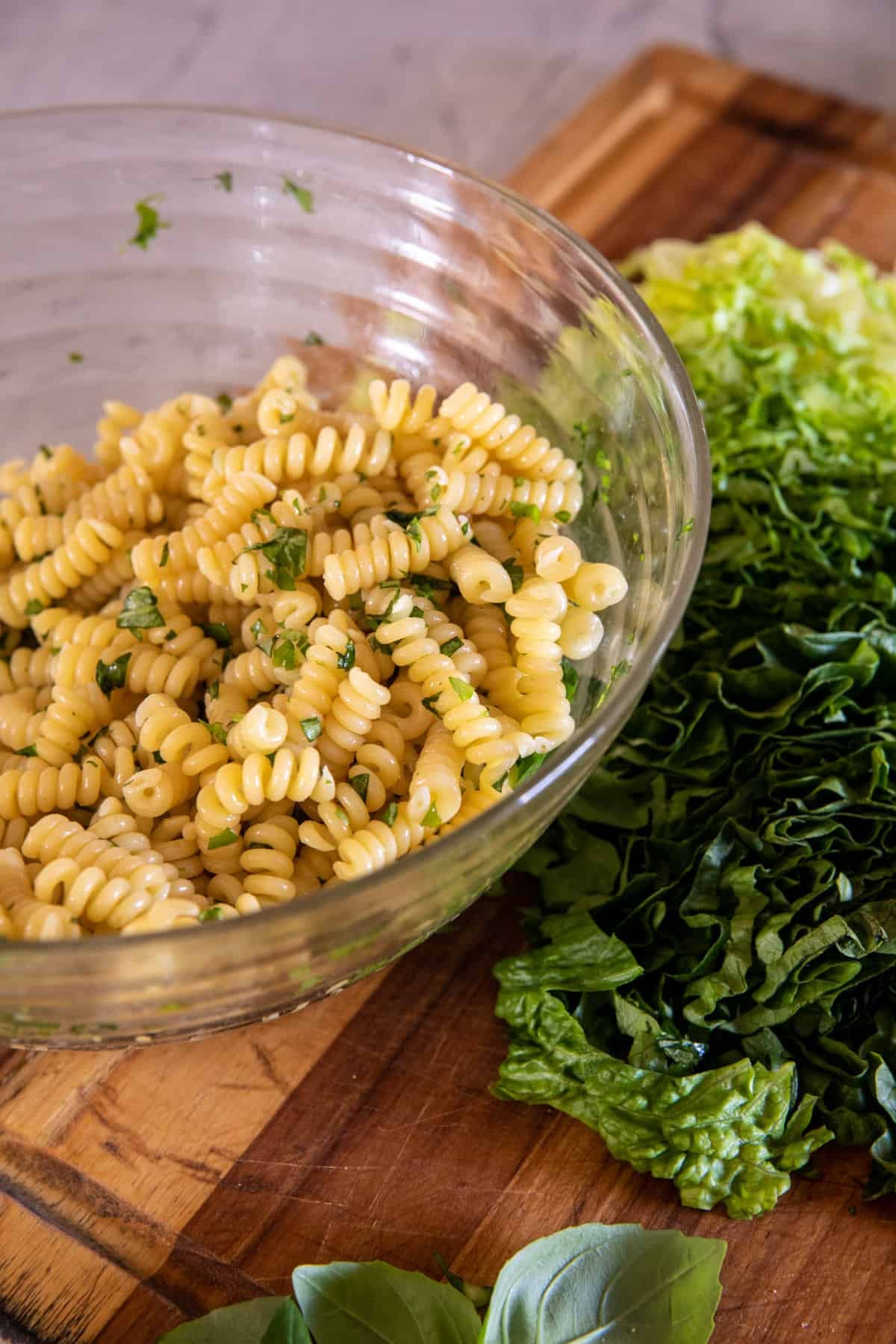 Caprese Caesar Pasta Salad | halfbakedharvest.com