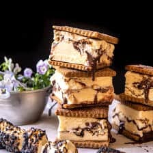 Toasted S'mores Ice Cream Sandwiches | halfbakedharvest.com