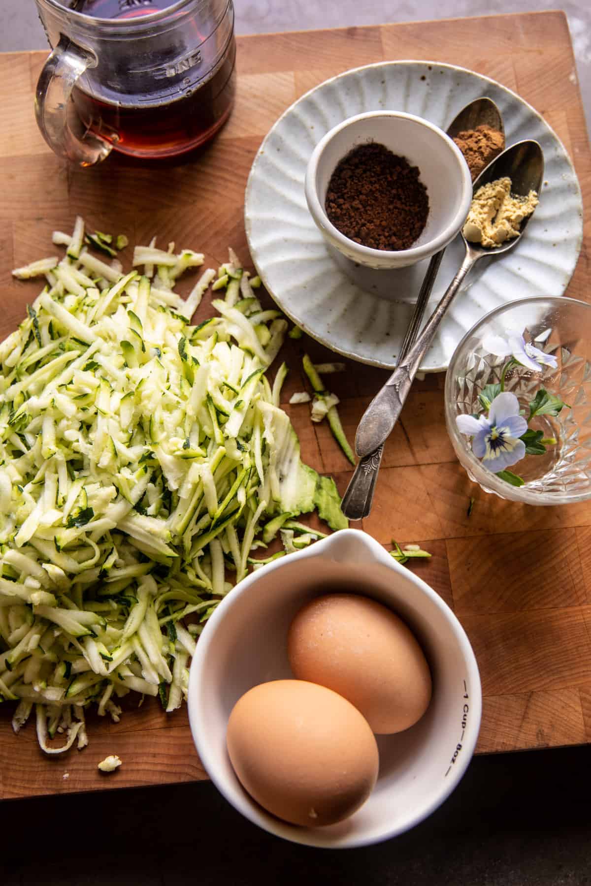 Zucchini Doughnuts with Cinnamon Maple Glaze | halfbakedharvest.com