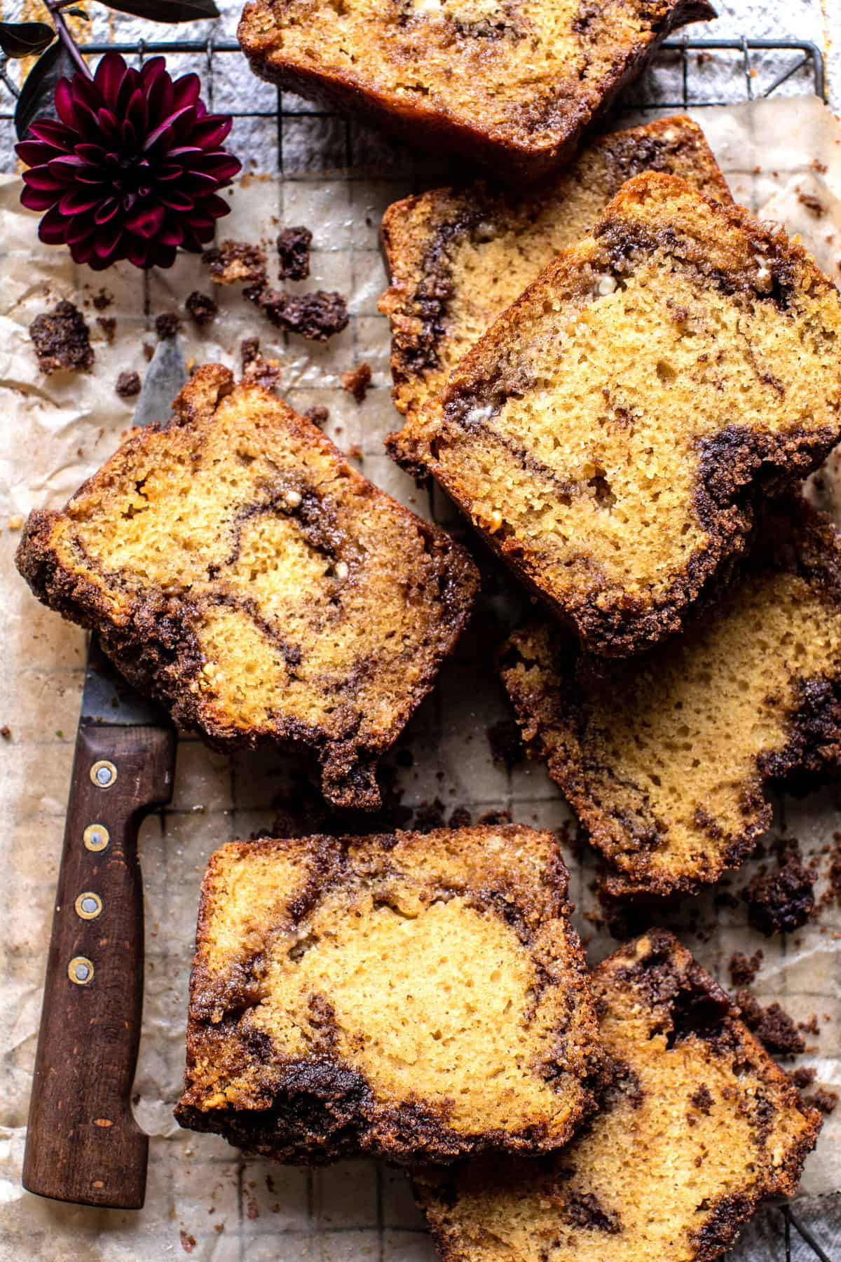 Cinnamon Crunch Quick Bread | halfbakedharvest.com