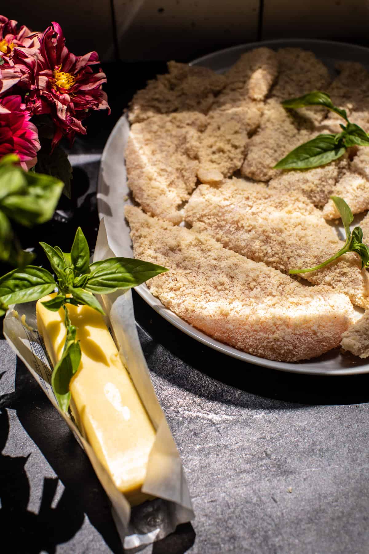 Parmesan Chicken Florentine and Broccoli Pasta | halfbakedharvext.com