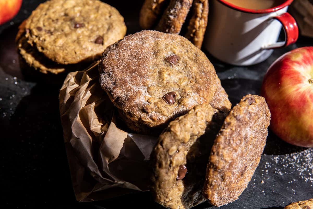 Apple Cider Doughnut Cookies | halfbakedharvest.com