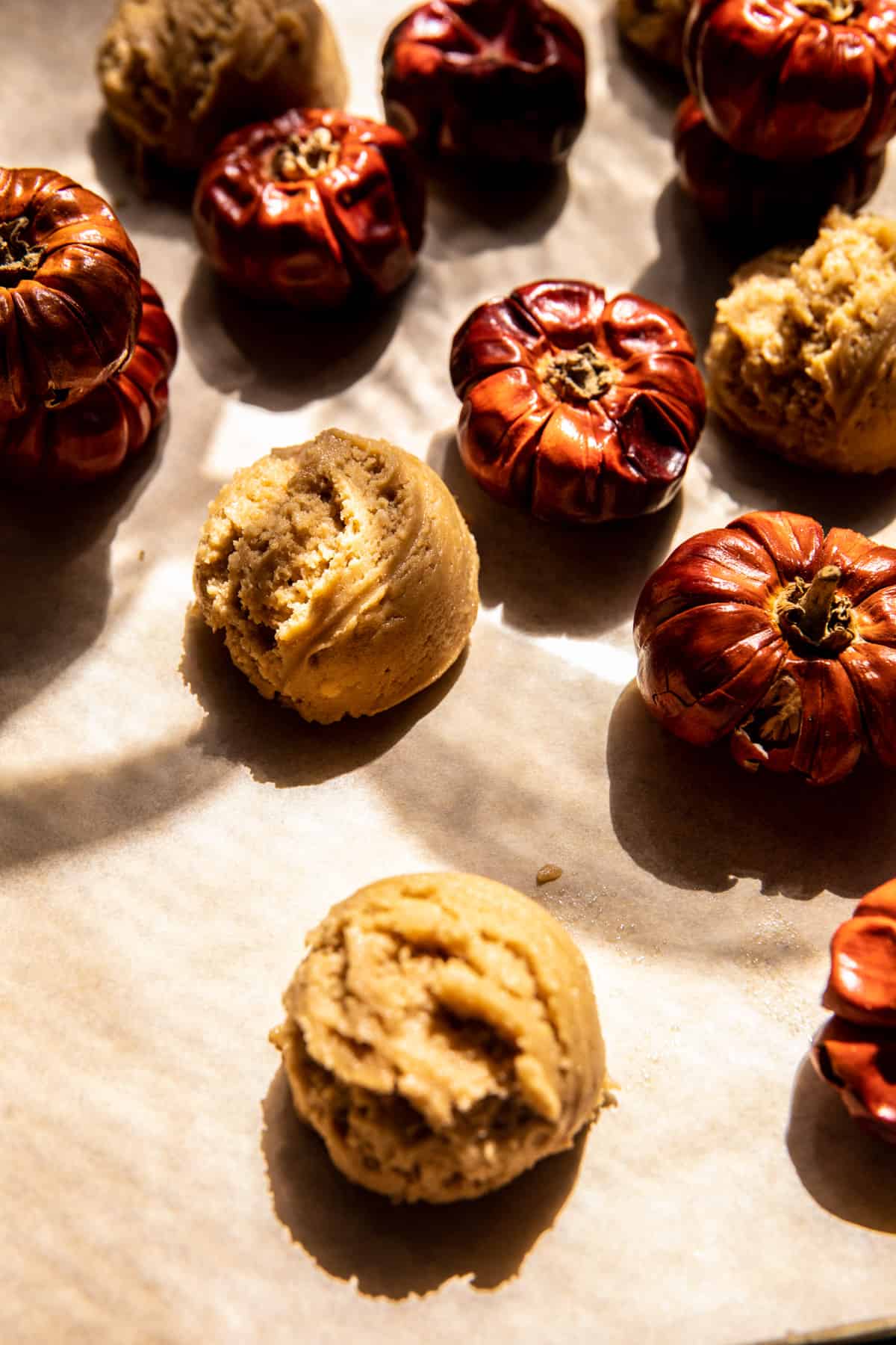 Chewy Brown Sugar Peanut Butter Spider Cookies | halfbakedharvest.com