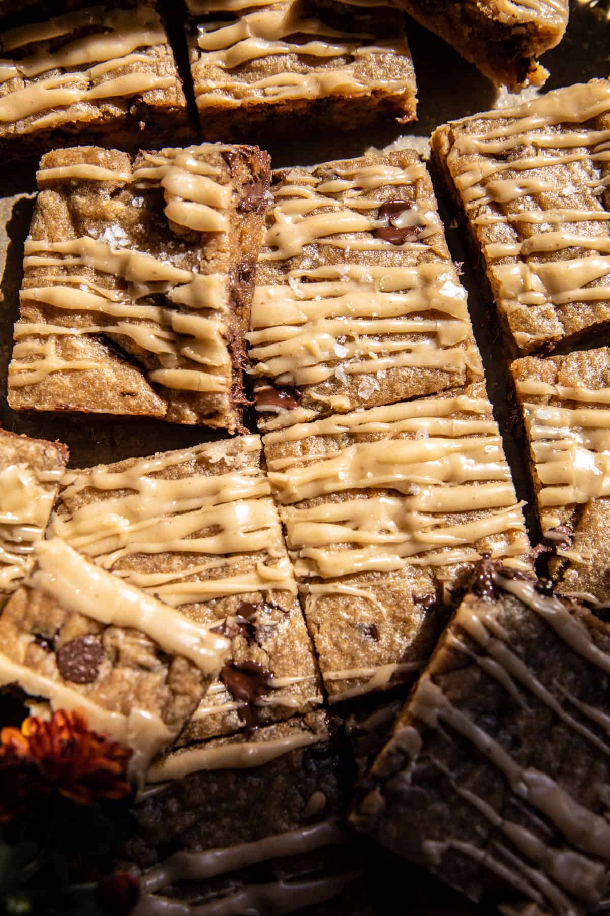 Chewy Maple Brown Sugar Blondies | halfbakedharvest.com