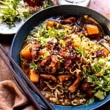Chili Crisp Chicken Ramen in Ginger Soy Broth | halfbakedharvest.com