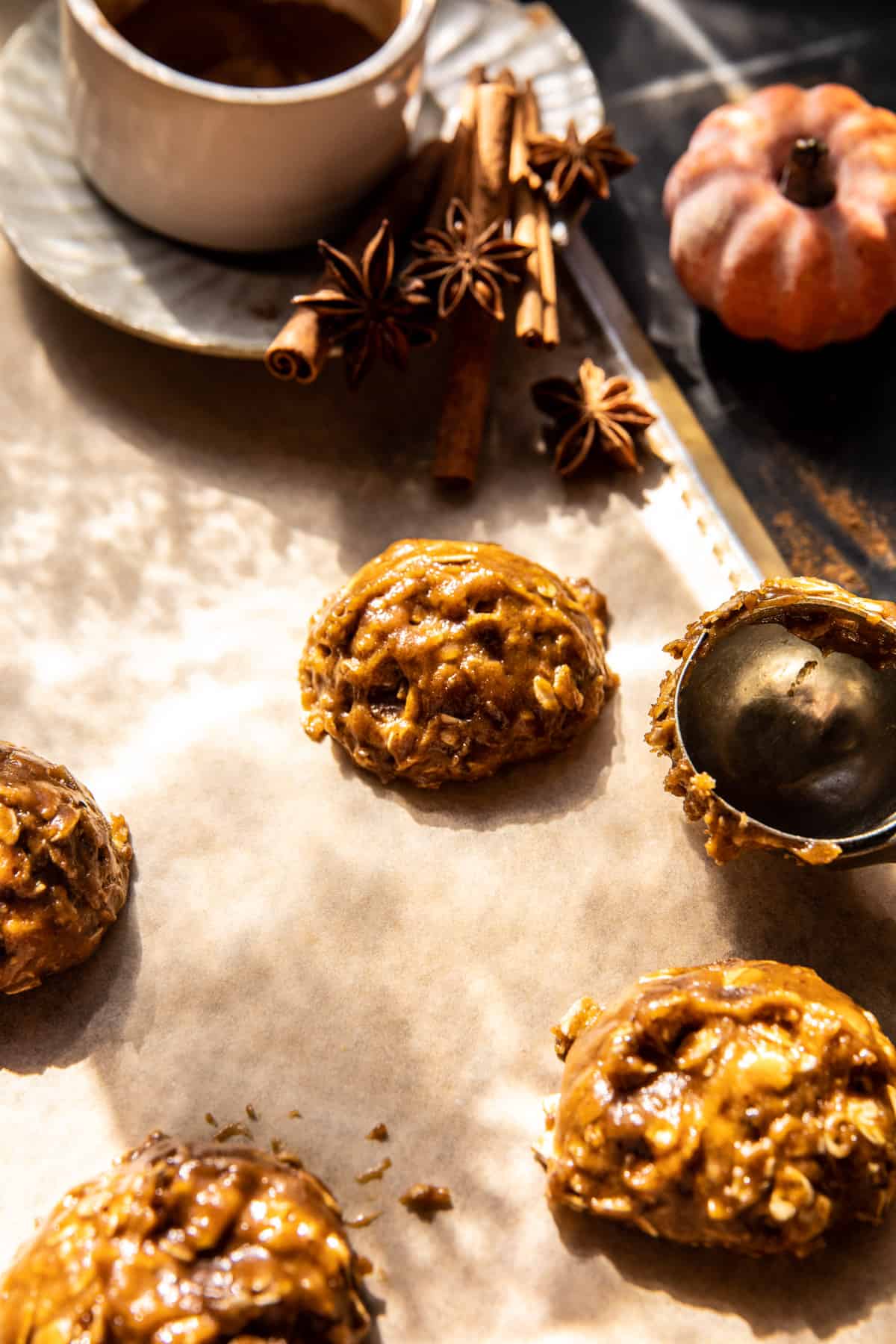 Brown Butter Pumpkin Oatmeal Latte Cookies | halfbakedharvest.com