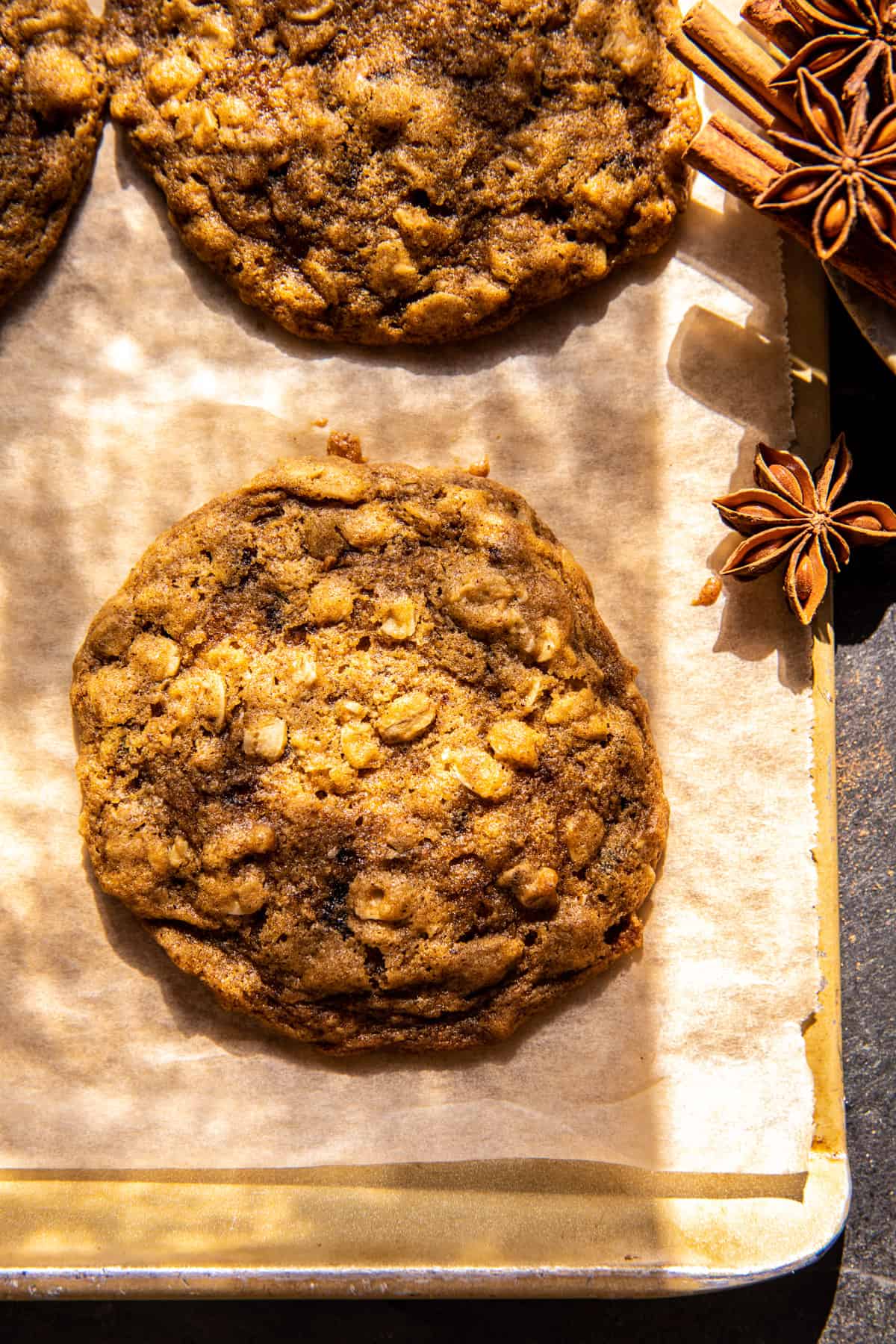 Brown Butter Pumpkin Oatmeal Latte Cookies | halfbakedharvest.com
