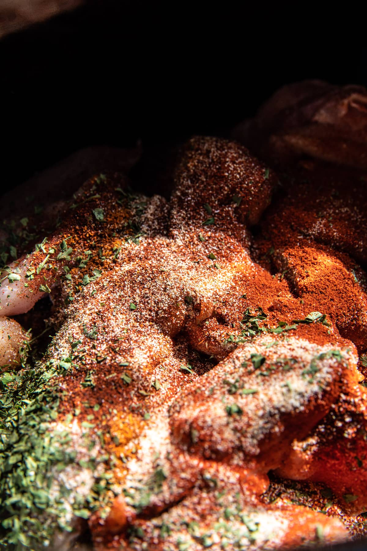 Crockpot Buffalo Chicken and Broccoli | halfbaedharvest.com